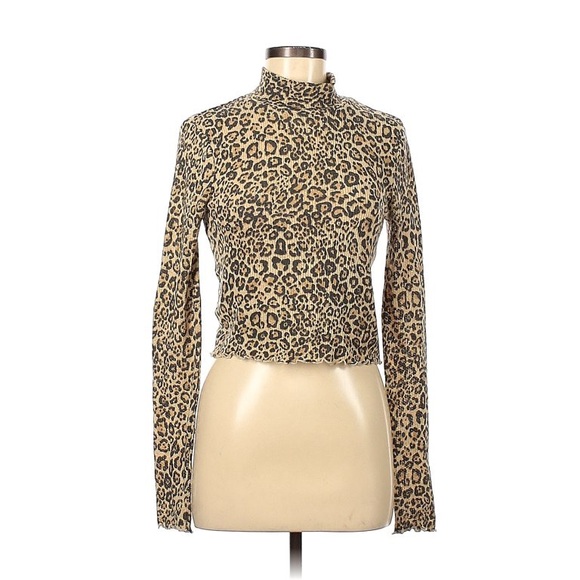 Leopard stretch knit top - Picture 7 of 7